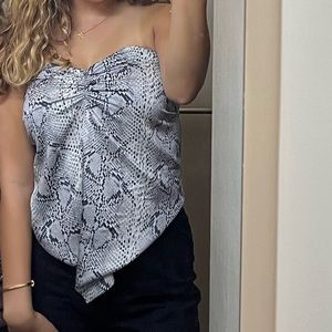 Forever 21 snake print top